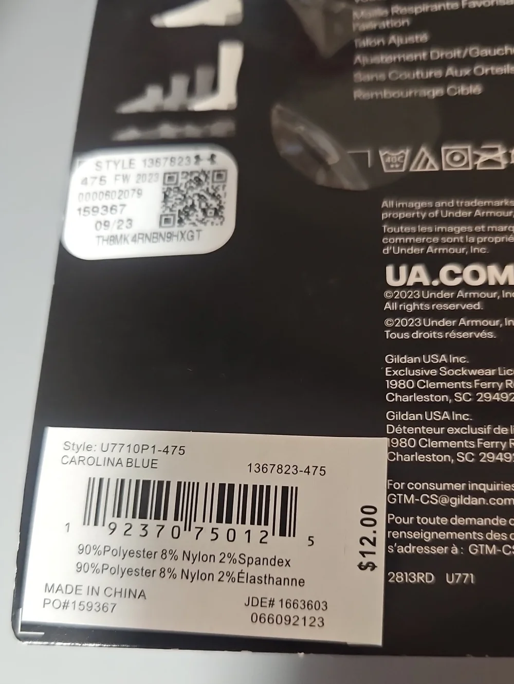 Under Armour Team Over-The-Calf Baseball/Softball Socks:Lot Of 4: 10.5K-13K: NEW